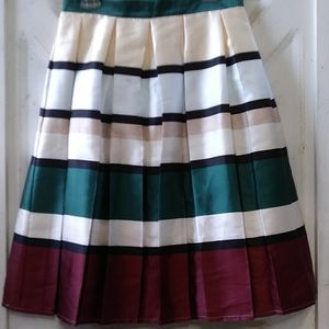 Chicwish multi color stripped skirt